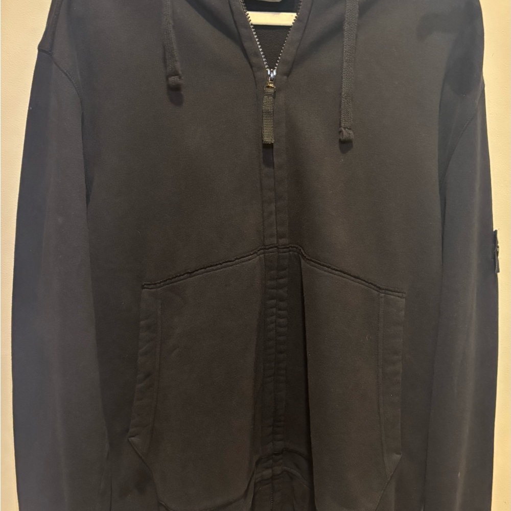 STONE ISLAND ZIP UP HOODIE